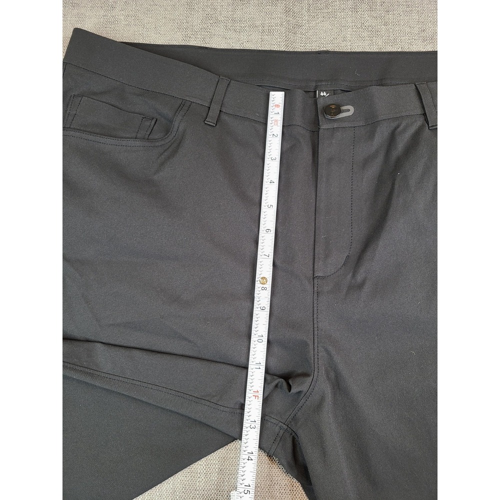 Public Rec Pants Mens 44x32 Black Dealmaker Chino Performance 5 Pocket Golf - Picture 6 of 8